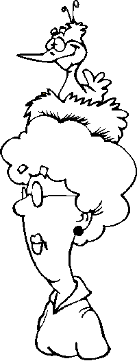 Väritettävä kuva lapsille