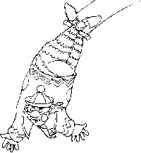 Väritettävä kuva lapsille