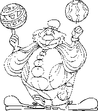 Väritettävä kuva lapsille