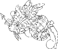 Väritettävä kuva lapsille