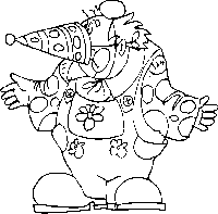 Väritettävä kuva lapsille