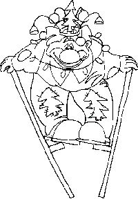 Väritettävä kuva lapsille