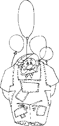 Väritettävä kuva lapsille