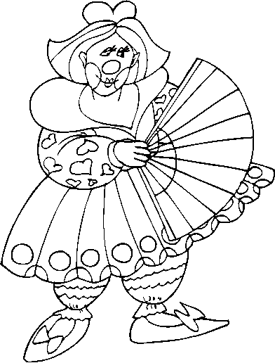 Väritettävä kuva lapsille