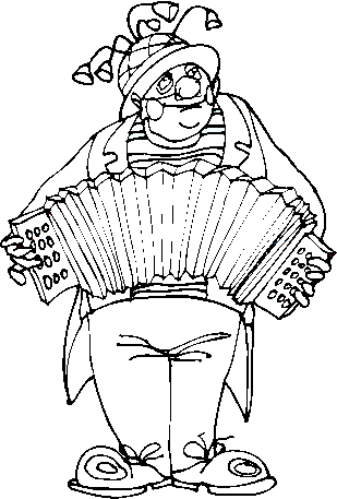 Väritettävä kuva lapsille