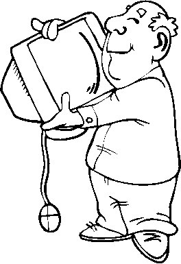 Väritettävä kuva lapsille