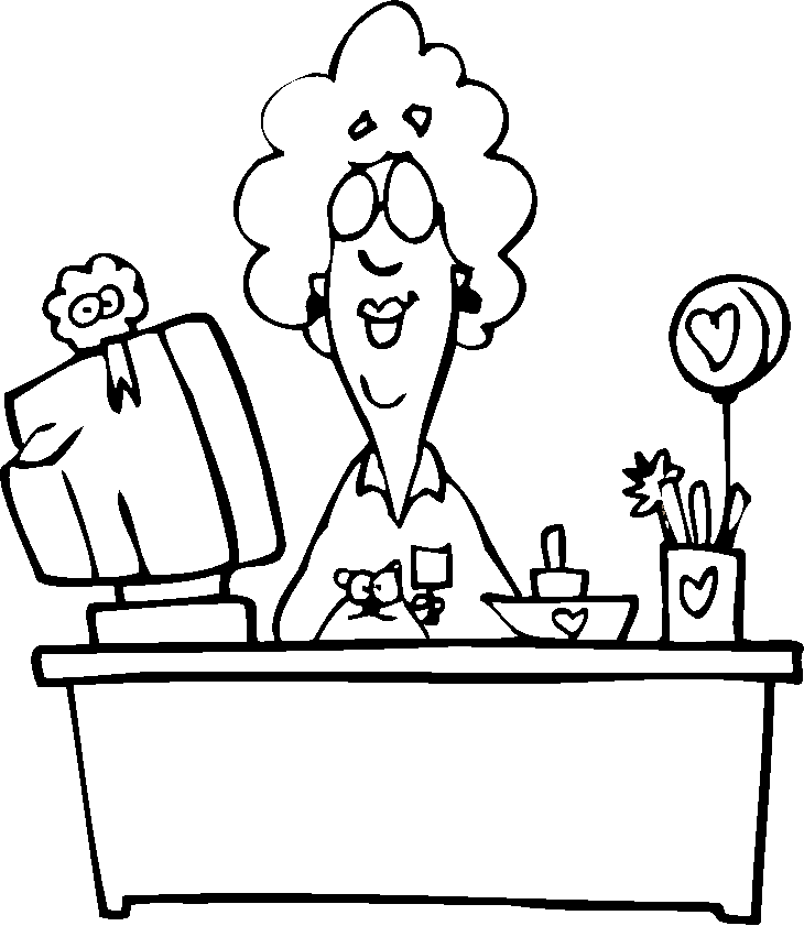 Väritettävä kuva lapsille