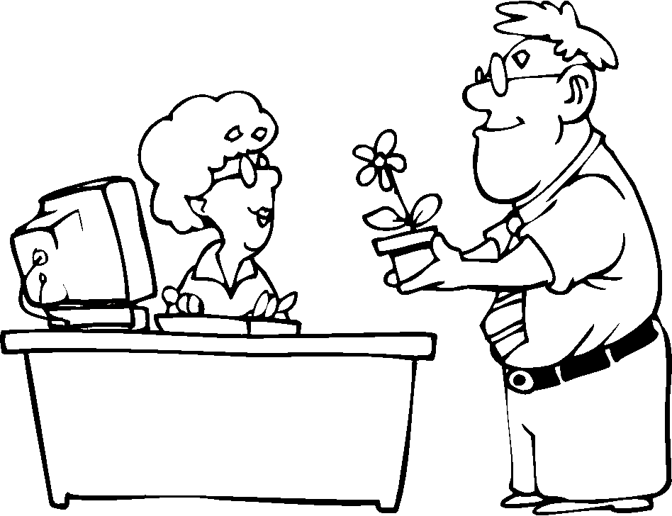 Väritettävä kuva lapsille