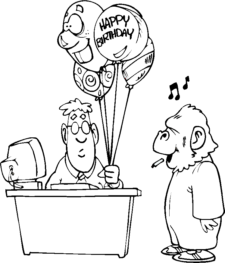 Väritettävä kuva lapsille