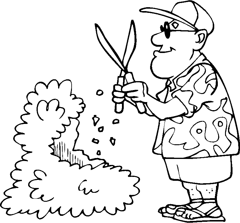 Väritettävä kuva lapsille