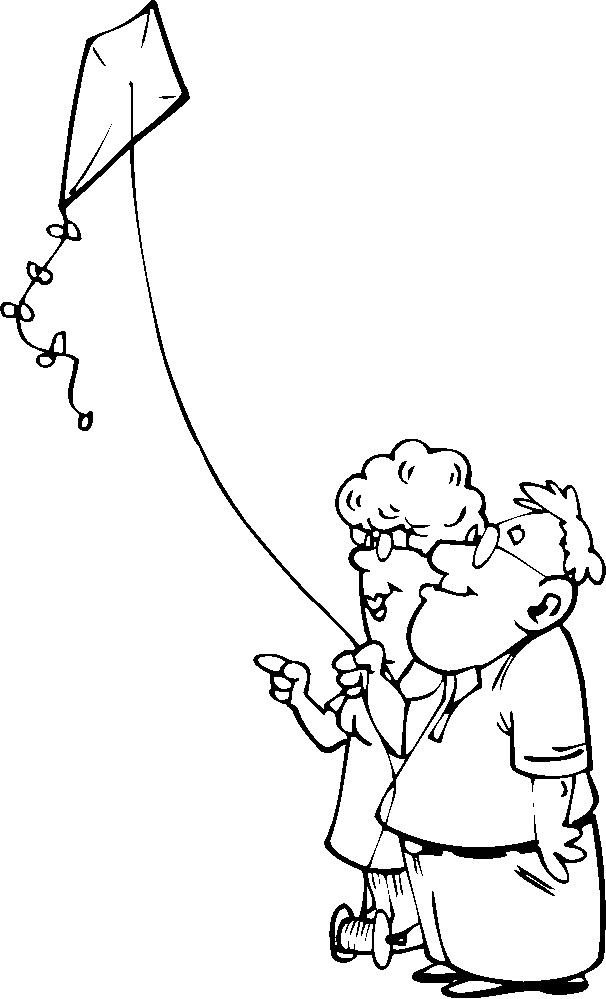 Väritettävä kuva lapsille