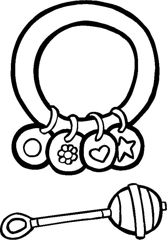 Väritettävä kuva lapsille