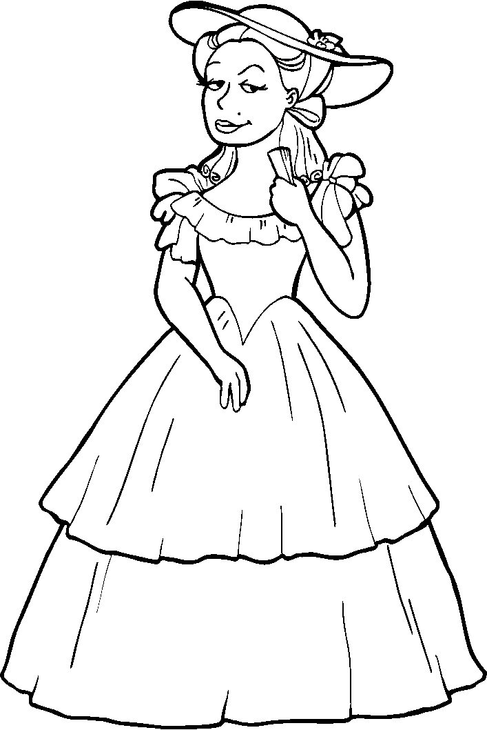 Väritettävä kuva lapsille